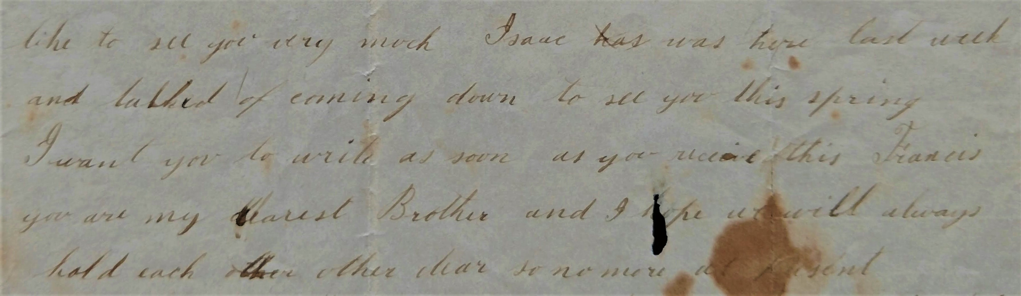1857 Emma letter